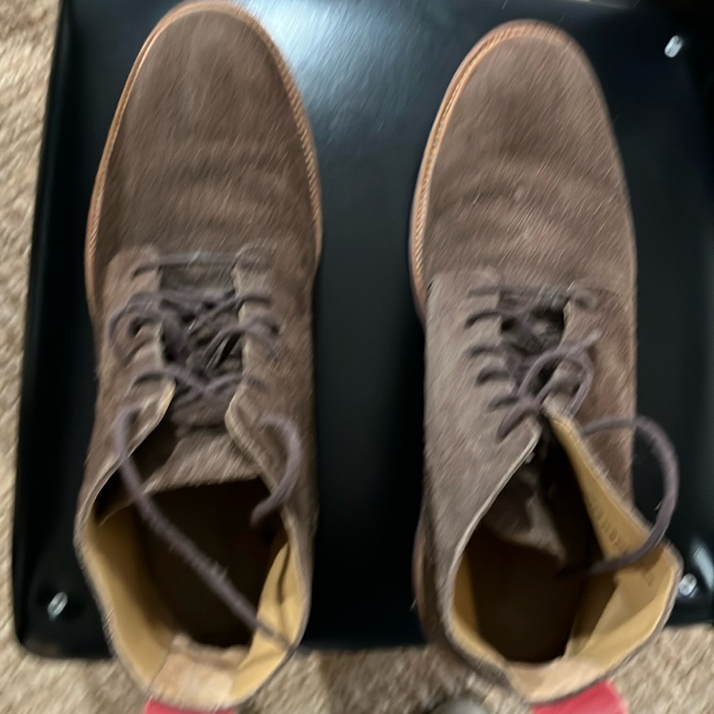 Cole HaanOlive High Top Boots with Vibram Soles